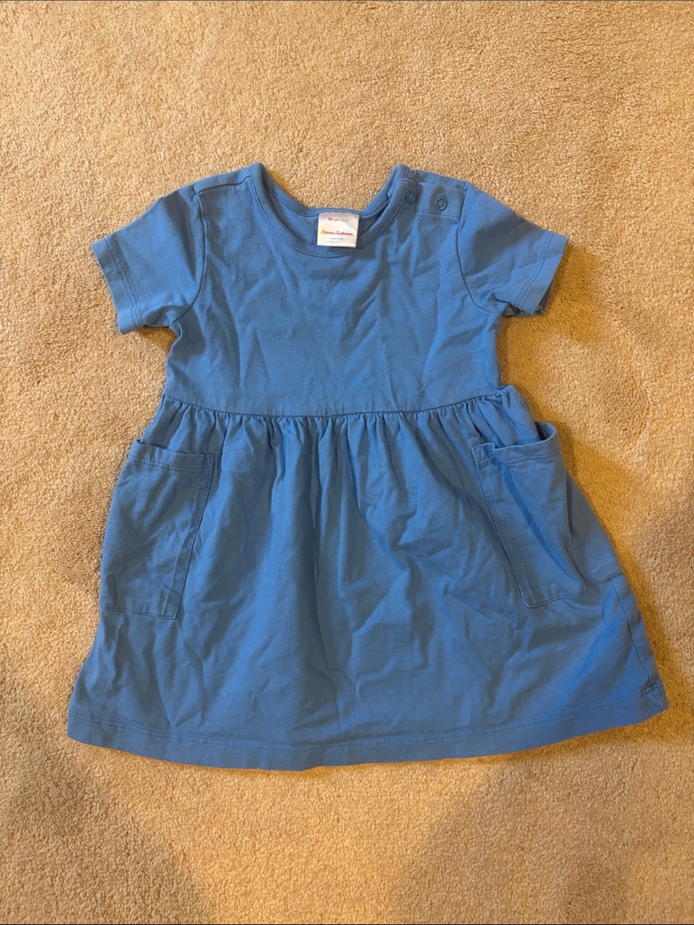 Hanna Andersson blue 2T dress